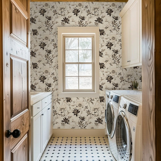Black and White Wallpaper: Monochrome Magic Striking a Perfect Balance - Painted Paper