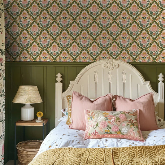 Vintage Wallpaper: Echoes of the Past, Perfected for Today's Discerning Eye - Painted Paper