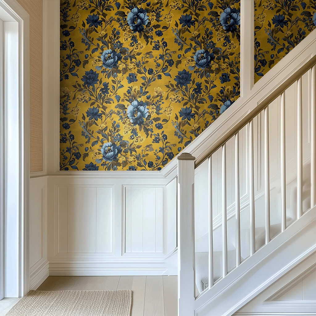 Yellow Wallpaper: Sunny Bursts of Joy Brightening the Dullest Days - Painted Paper