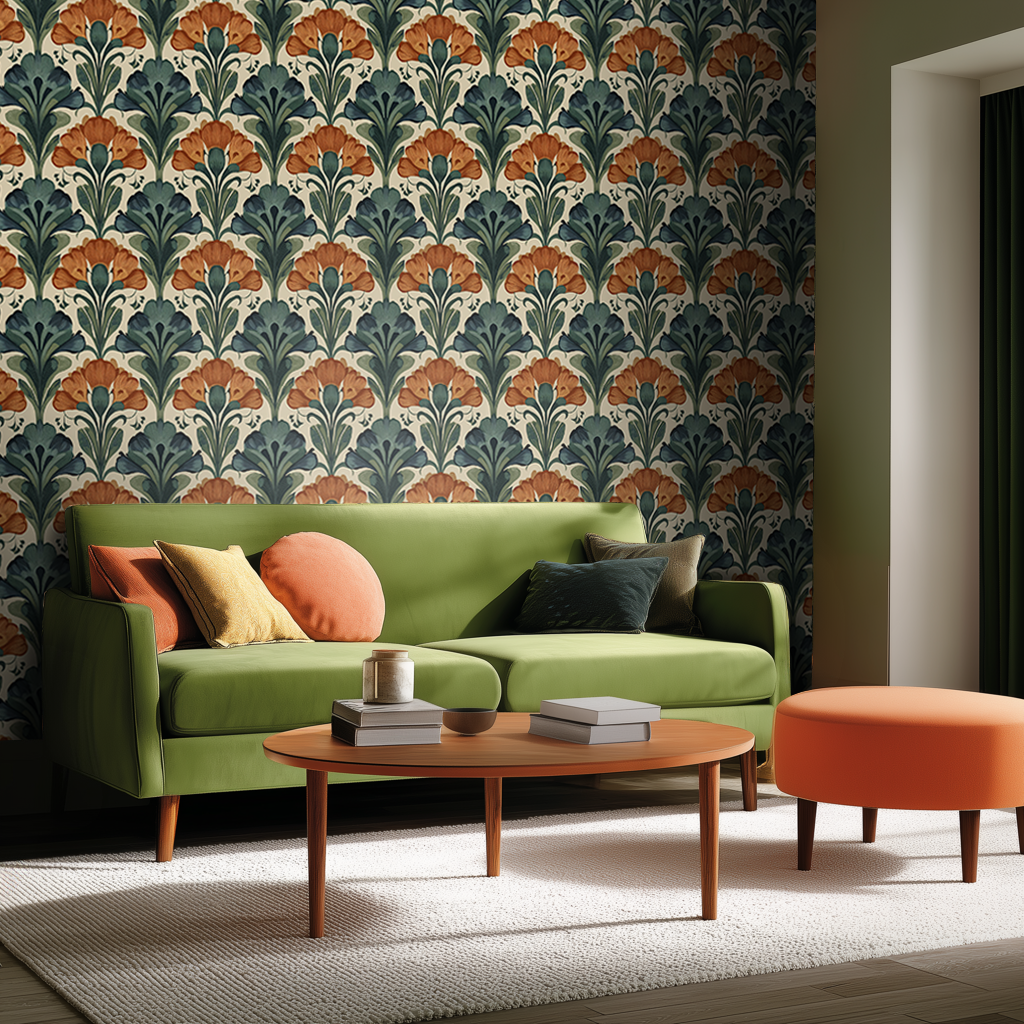 Orchard Baroque Wallpaper