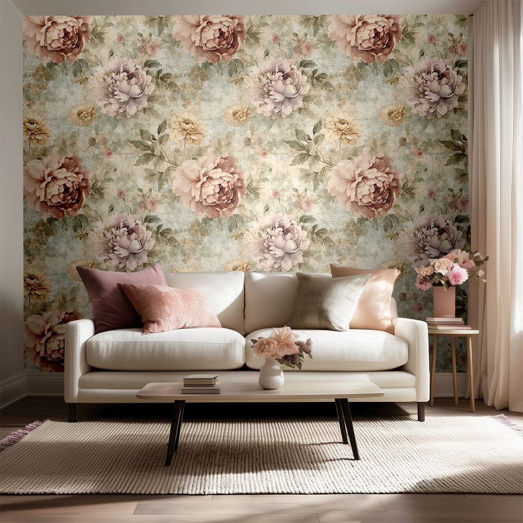 Peony Whispers Wallpaper