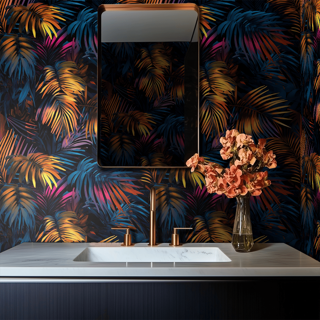 After Dusk Wallpaper - Painted Paper