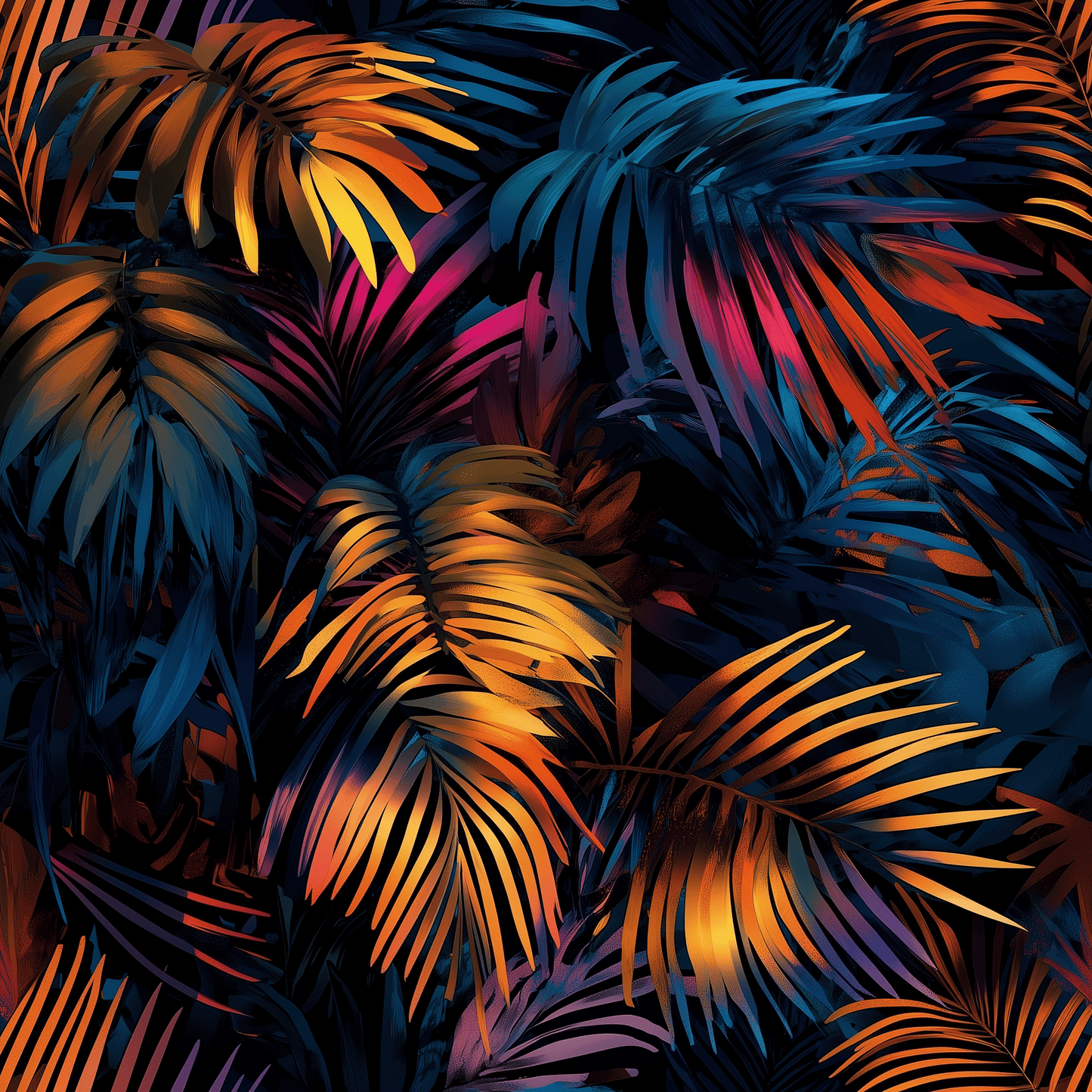 After Dusk Wallpaper - Painted Paper