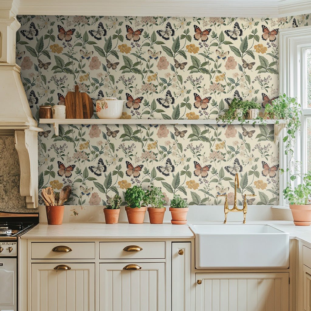Alexia Wallpaper - Painted Paper