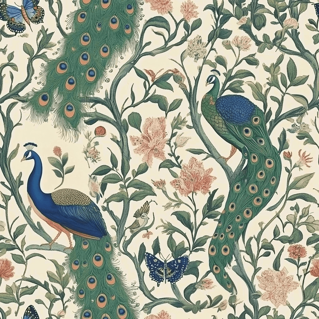 Alouette Wallpaper - Premium - Painted Paper