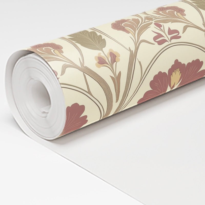 Amethyste Garden Wallpaper - Painted Paper