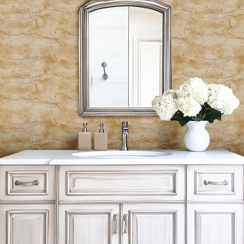 Ancient Stone Wallpaper - Painted Paper