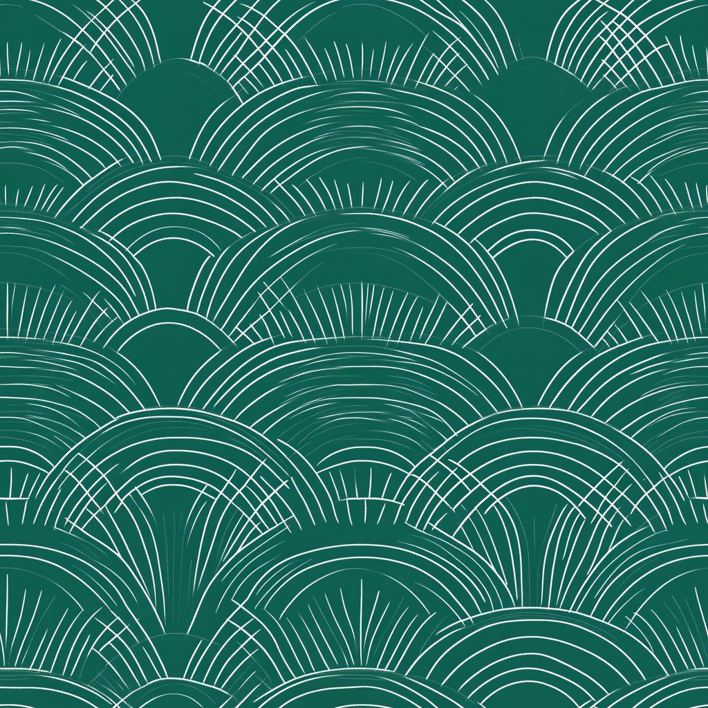 Arctic Waves - Painted Paper