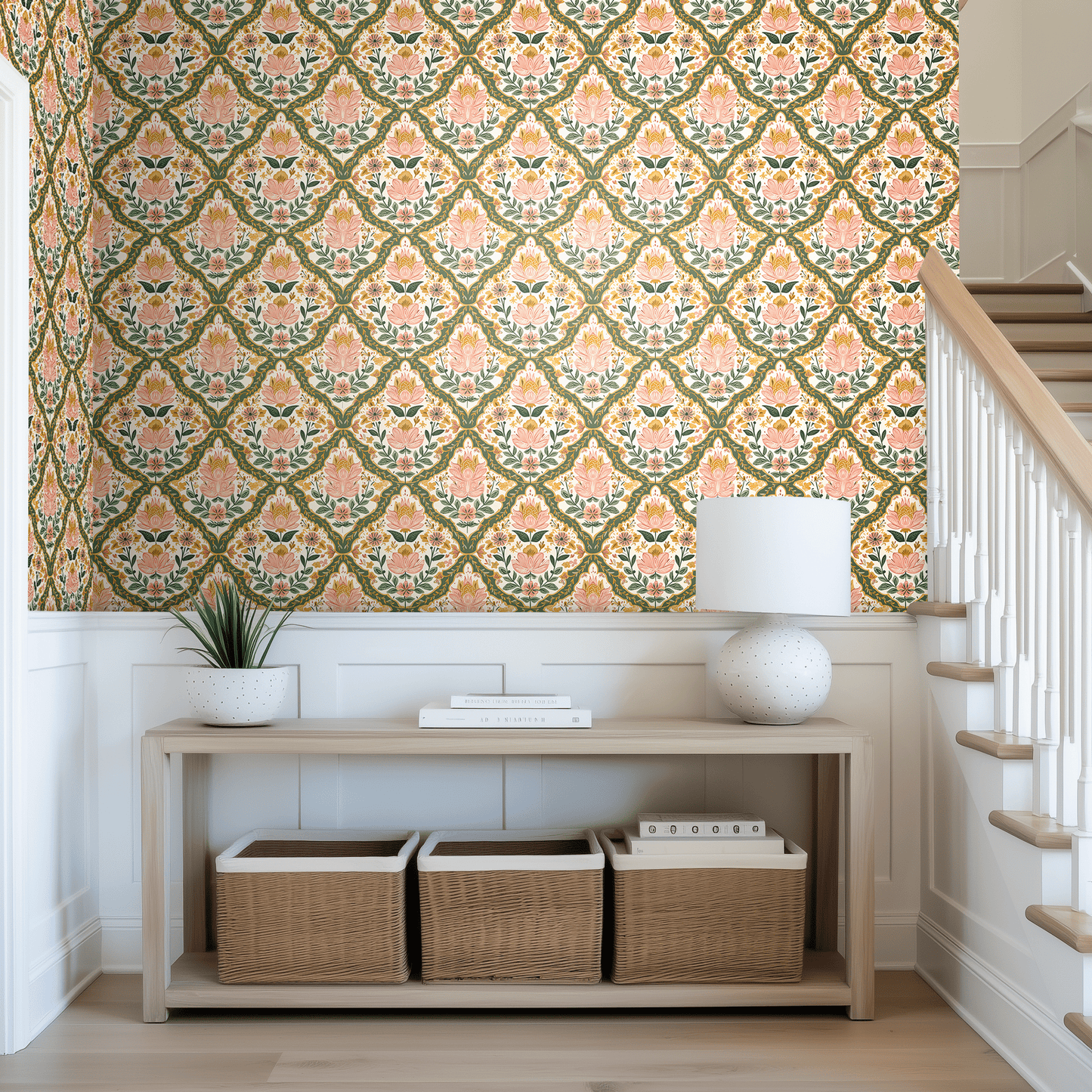 Asher Lee Wallpaper - Painted Paper