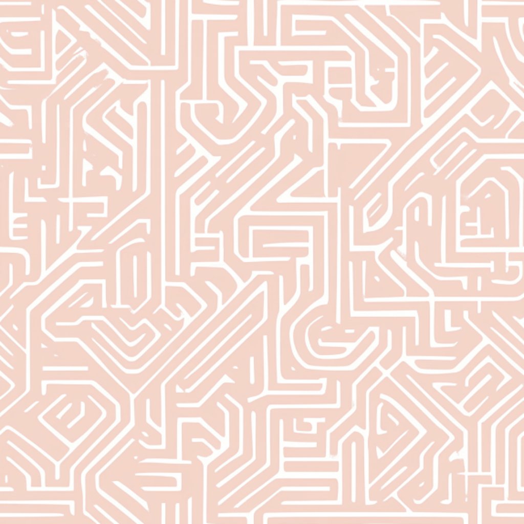 Avalon Maze Wallpaper - Painted Paper