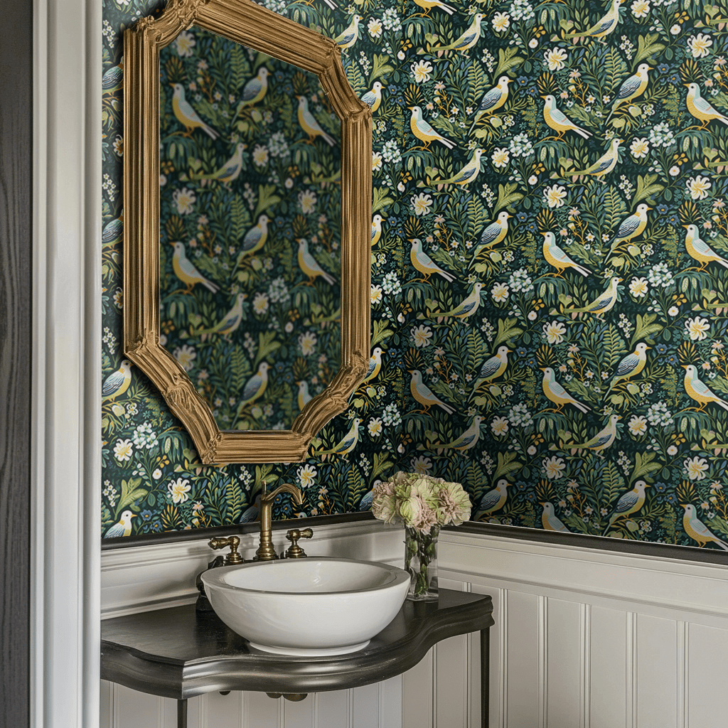 Avian Paradise Wallpaper - Painted Paper