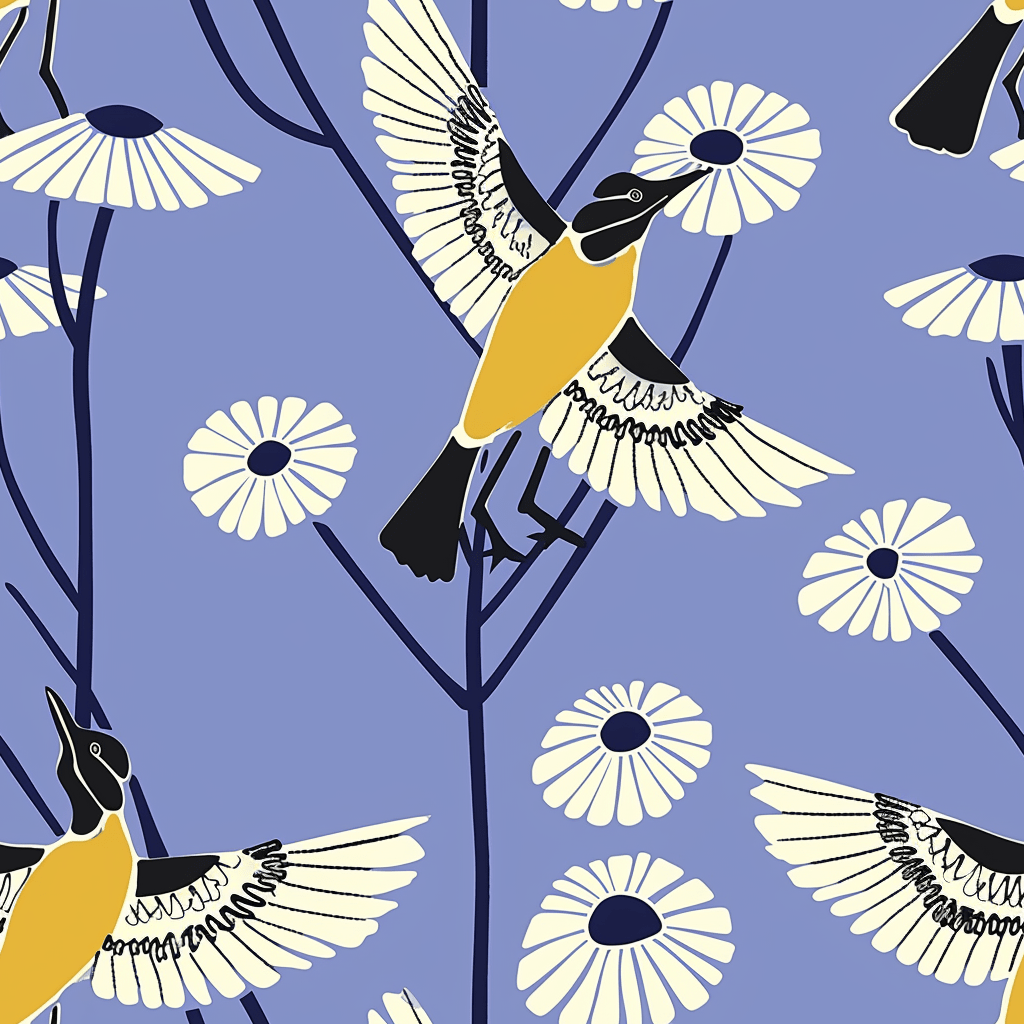 Babette's Blooms Wallpaper - Painted Paper