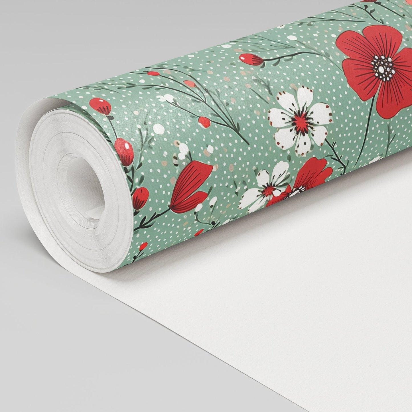 Betty Botanical Wallpaper - Painted Paper
