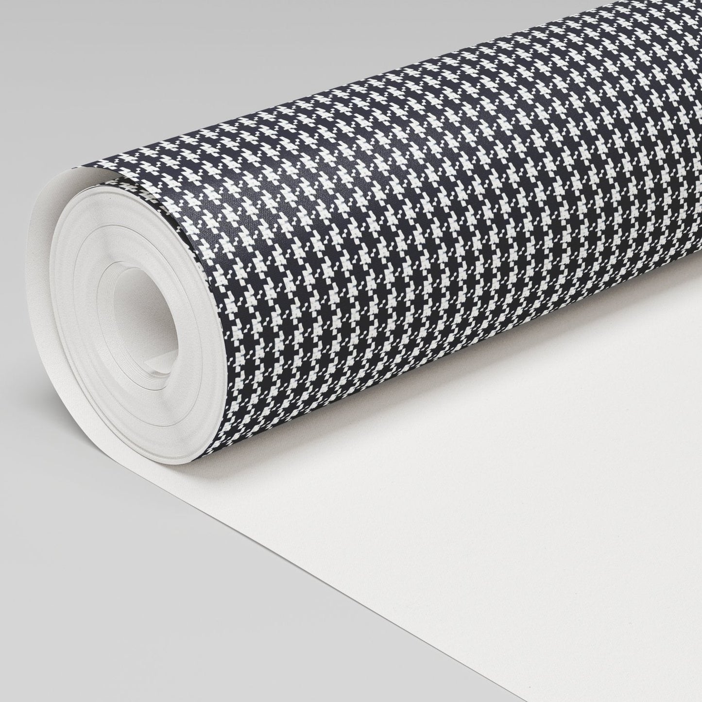 Blue Houndstooth Wallpaper - Painted Paper