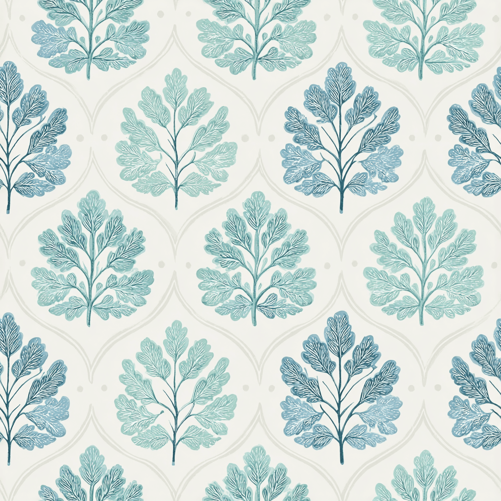Blue Lagoon Wallpaper - Painted Paper