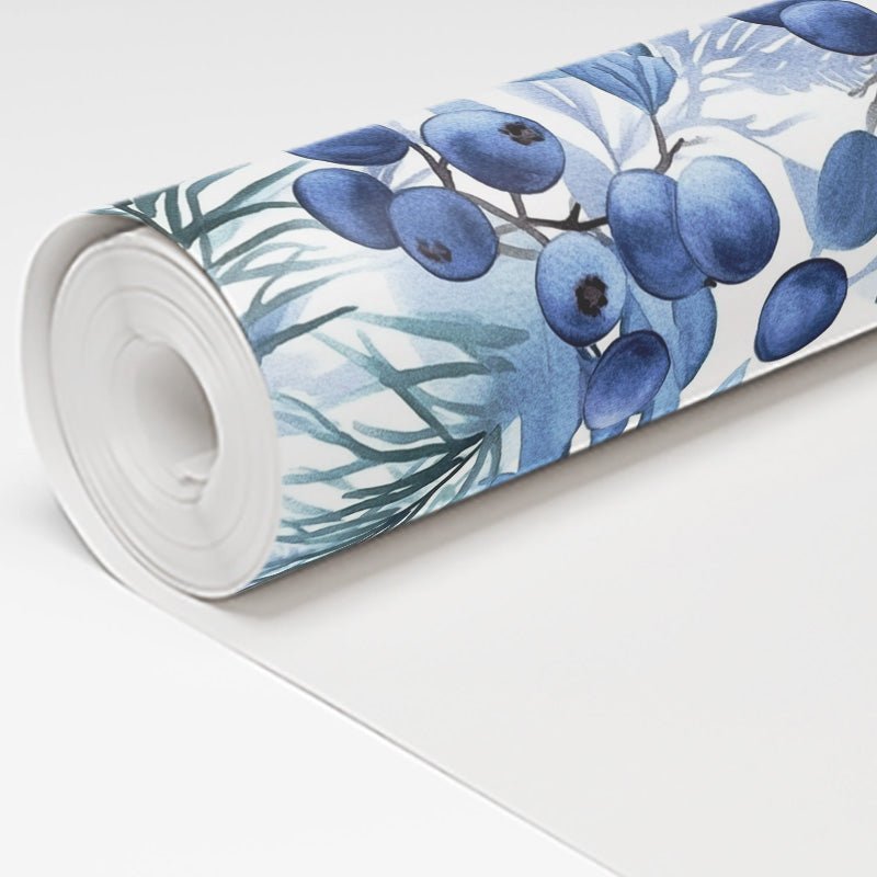 Blueberry Bliss - Painted Paper