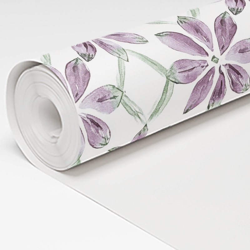 Blush Vines - Painted Paper