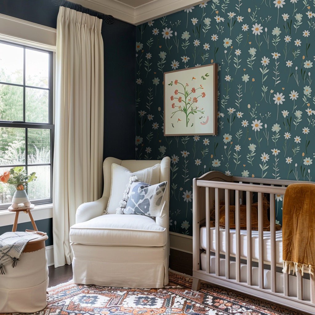 Briar Jane Floral Wallpaper - Painted Paper