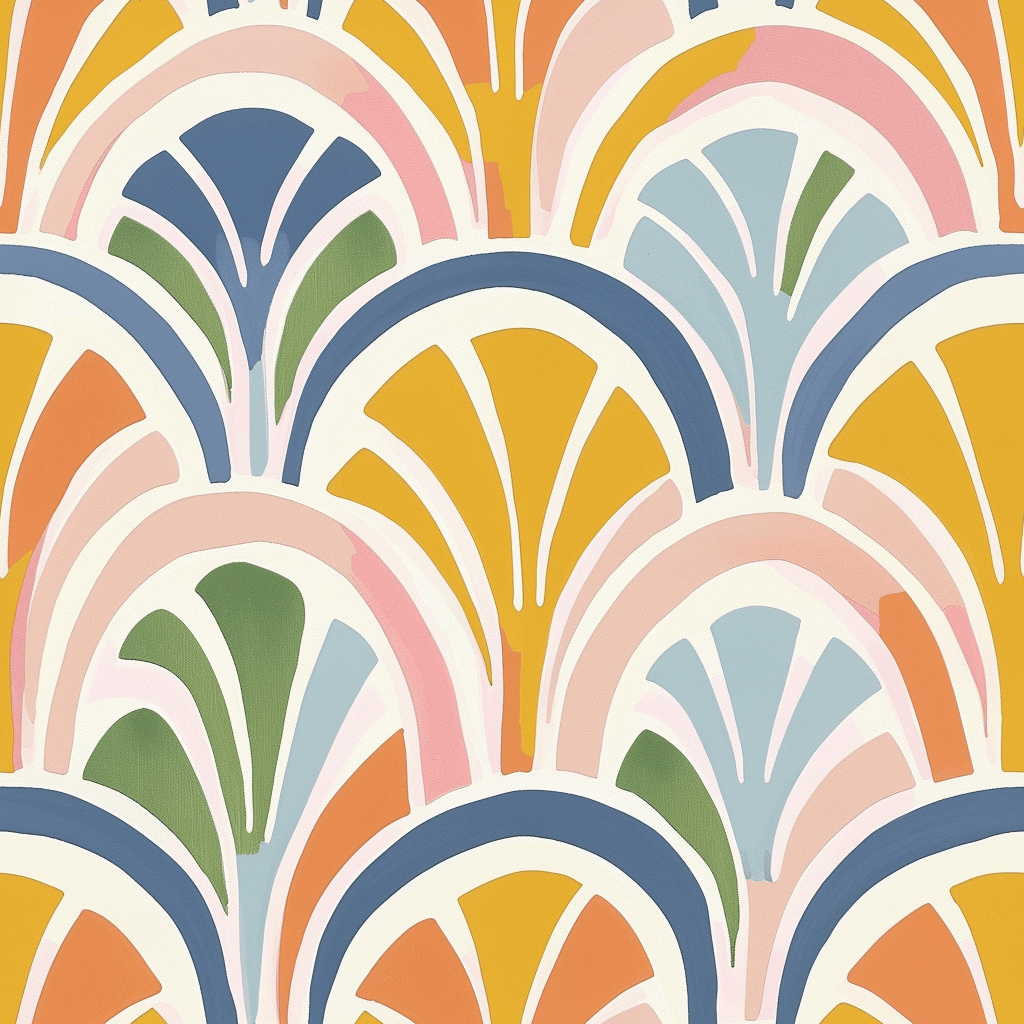 Cabana Club Wallpaper - Painted Paper
