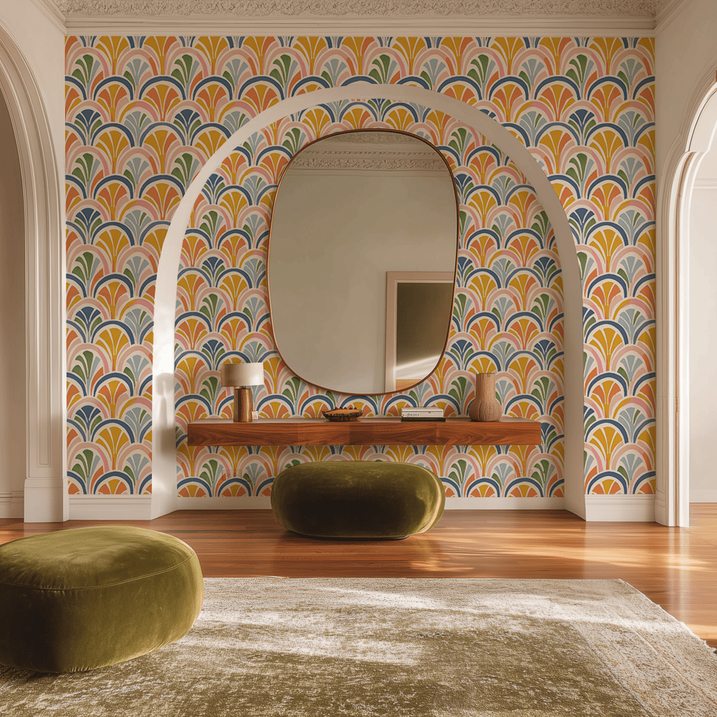 Cabana Club Wallpaper - Painted Paper