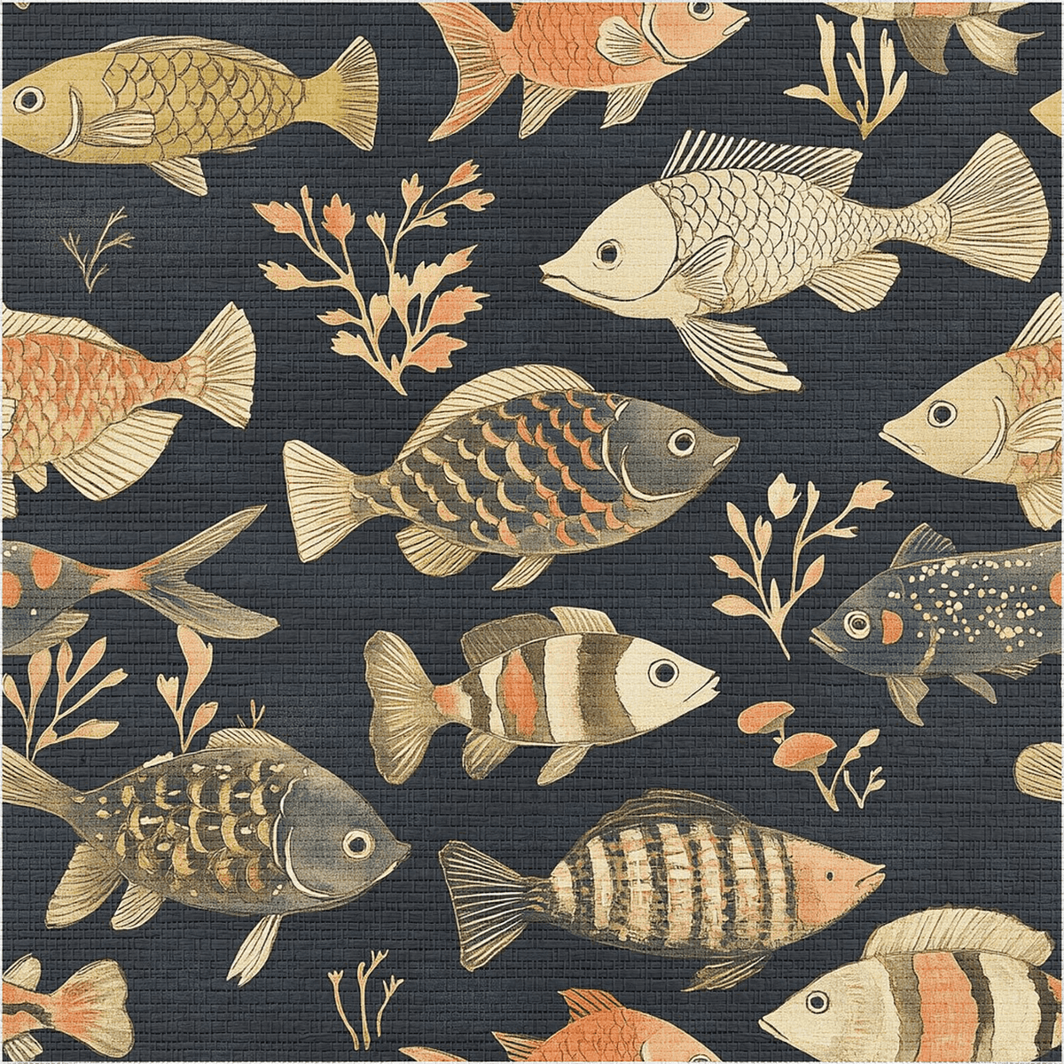 Caspian Faux Grasscloth Wallpaper - Painted Paper