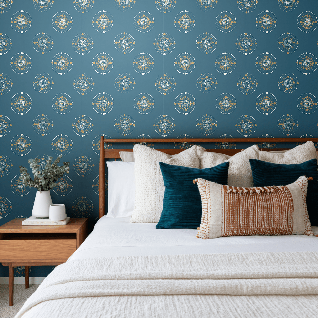 Celestial Court Wallpaper - Painted Paper