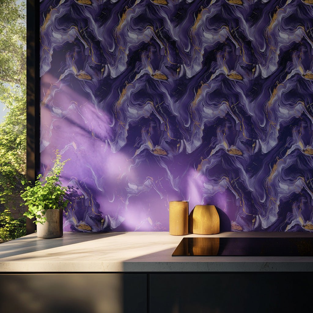 Corvina Wallpaper - Painted Paper