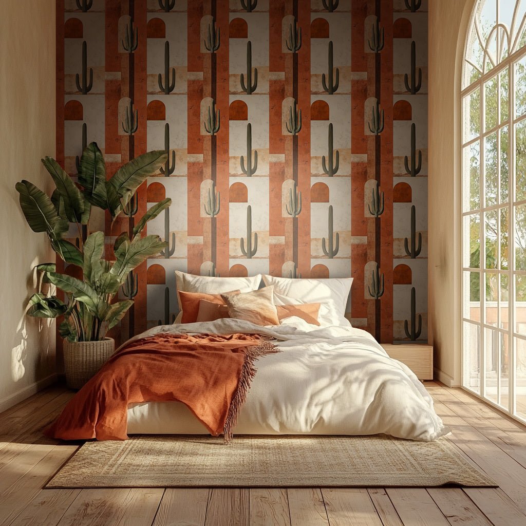 Desert Vista Wallpaper - Painted Paper