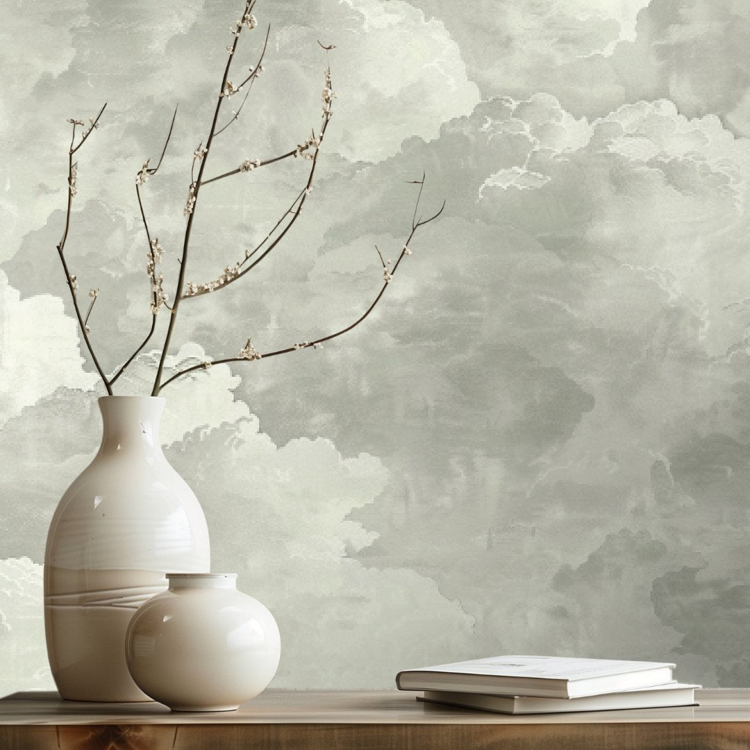 Dior Clouds Wallpaper - Painted Paper