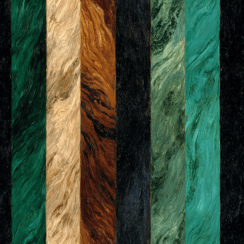 Emerald Grain Wallpaper - Painted Paper