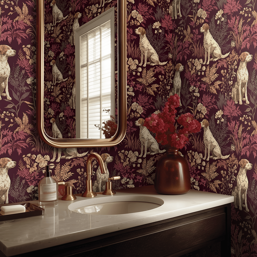 Fern & Fetch Wallpaper - Painted Paper