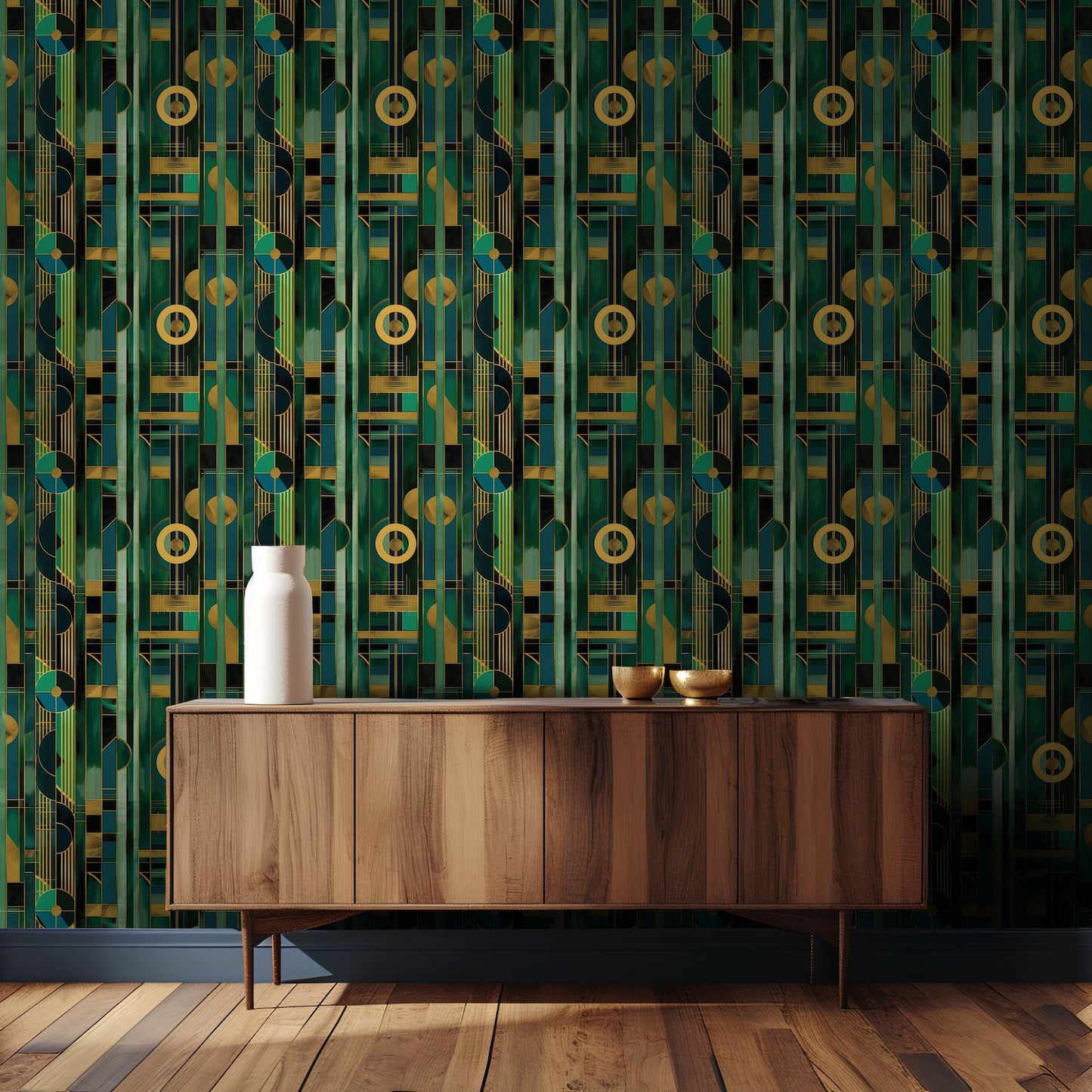 Fitzgerald Wallpaper - Painted Paper