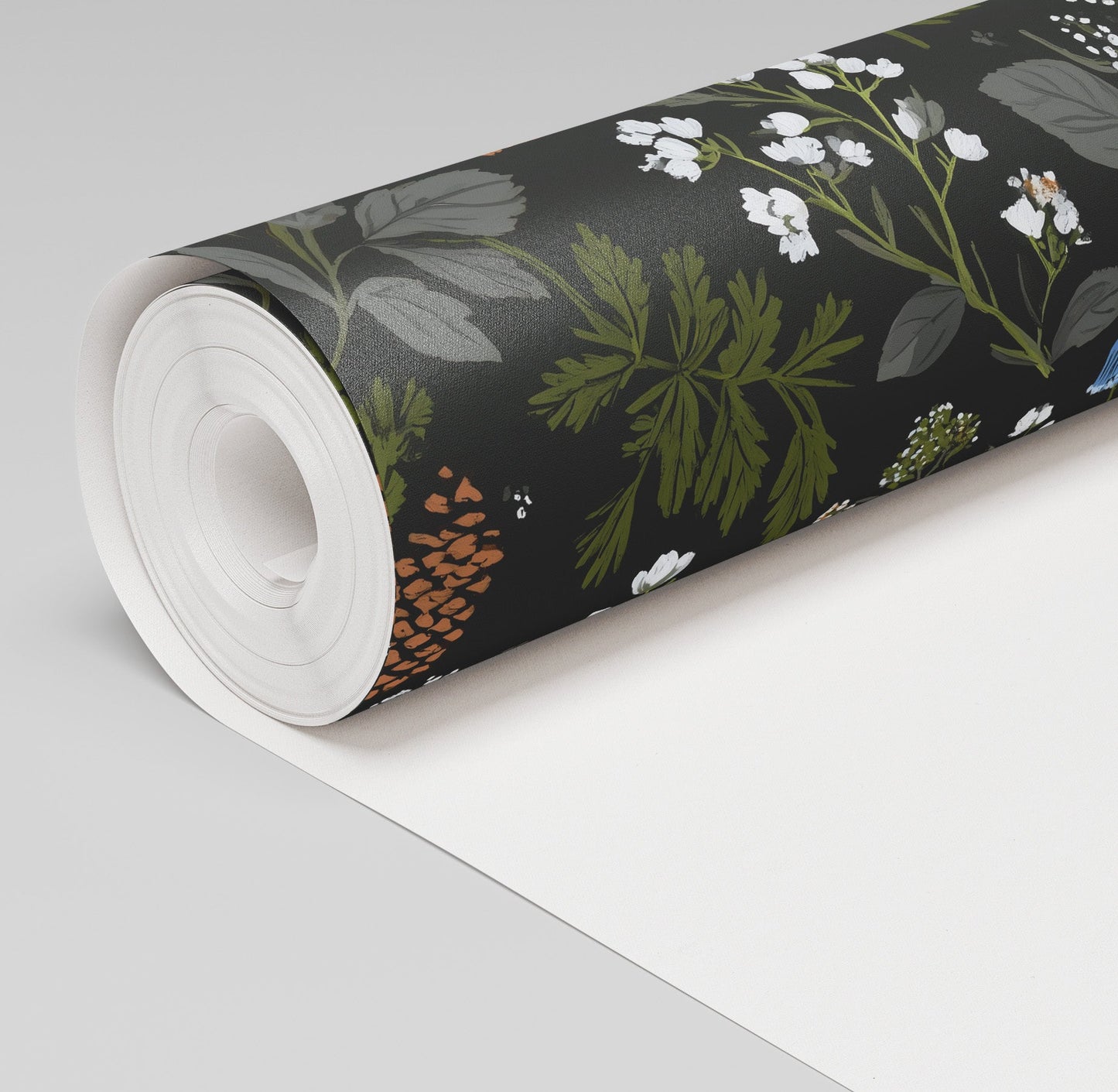 Forest Floor Wallpaper - Painted Paper