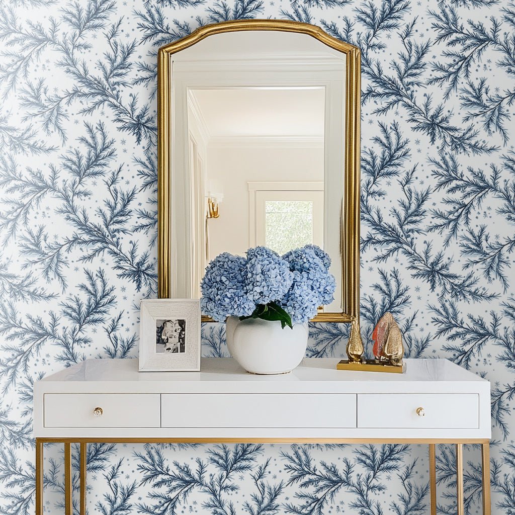 Frosted Pine - Painted Paper