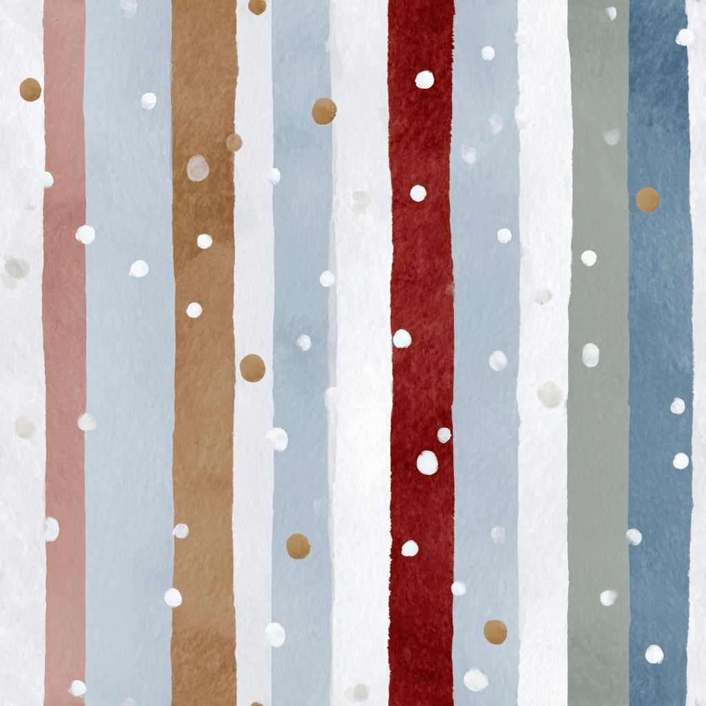 Frosted Stripes Wallpaper - Painted Paper