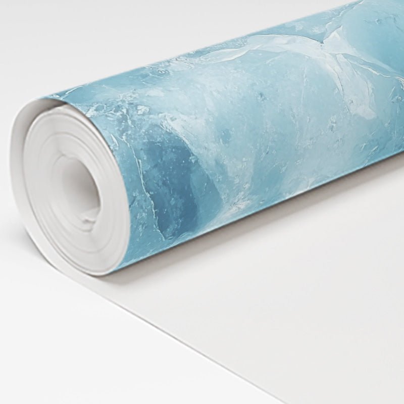 Frozen Elegance - Painted Paper