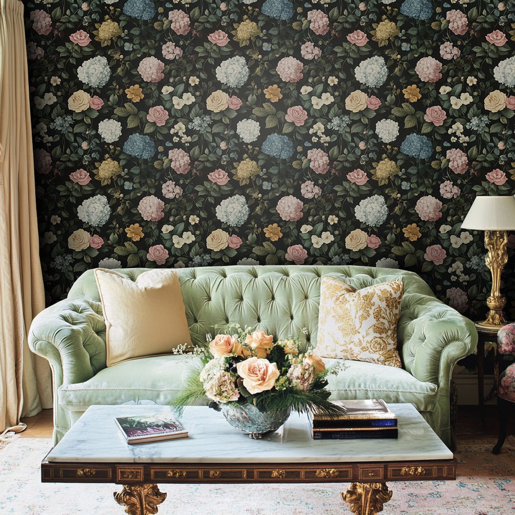 Garden of Dusk - Painted Paper