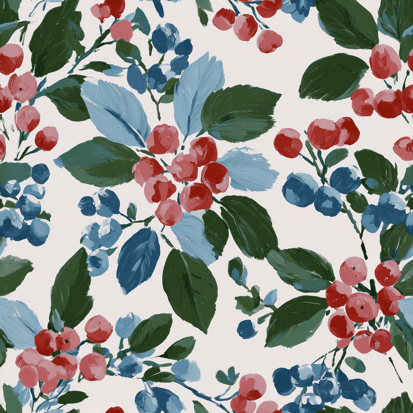 Garland Orchard Wallpaper - Painted Paper