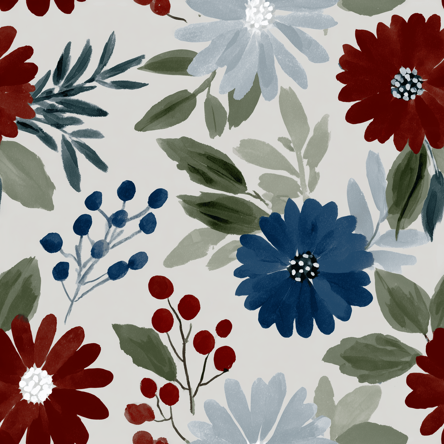 Gilded Petals Wallpaper - Painted Paper