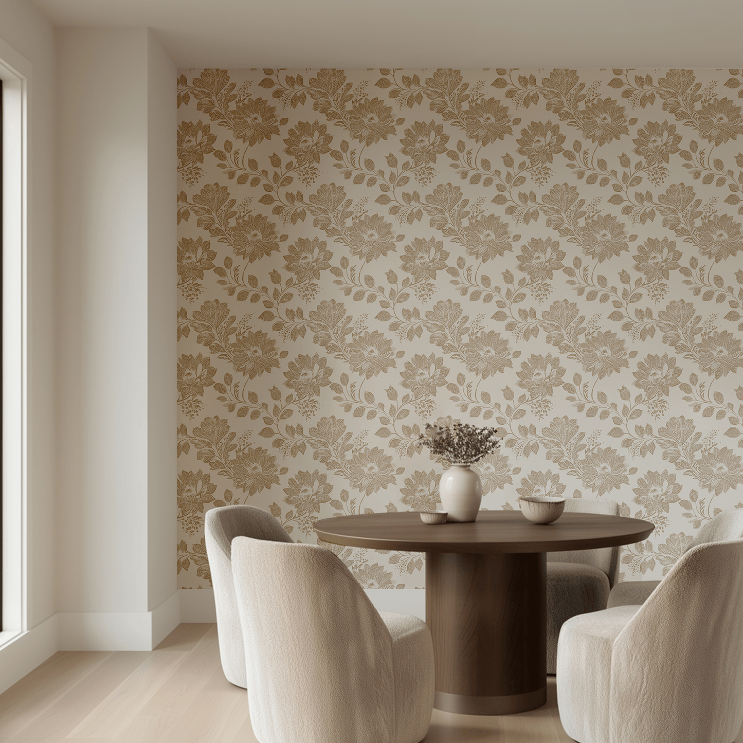 Hawthorne Garden Wallpaper - Painted Paper