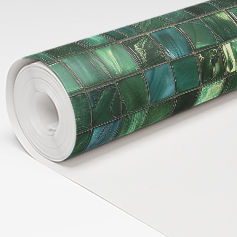 Jade Tide Wallpaper - Painted Paper