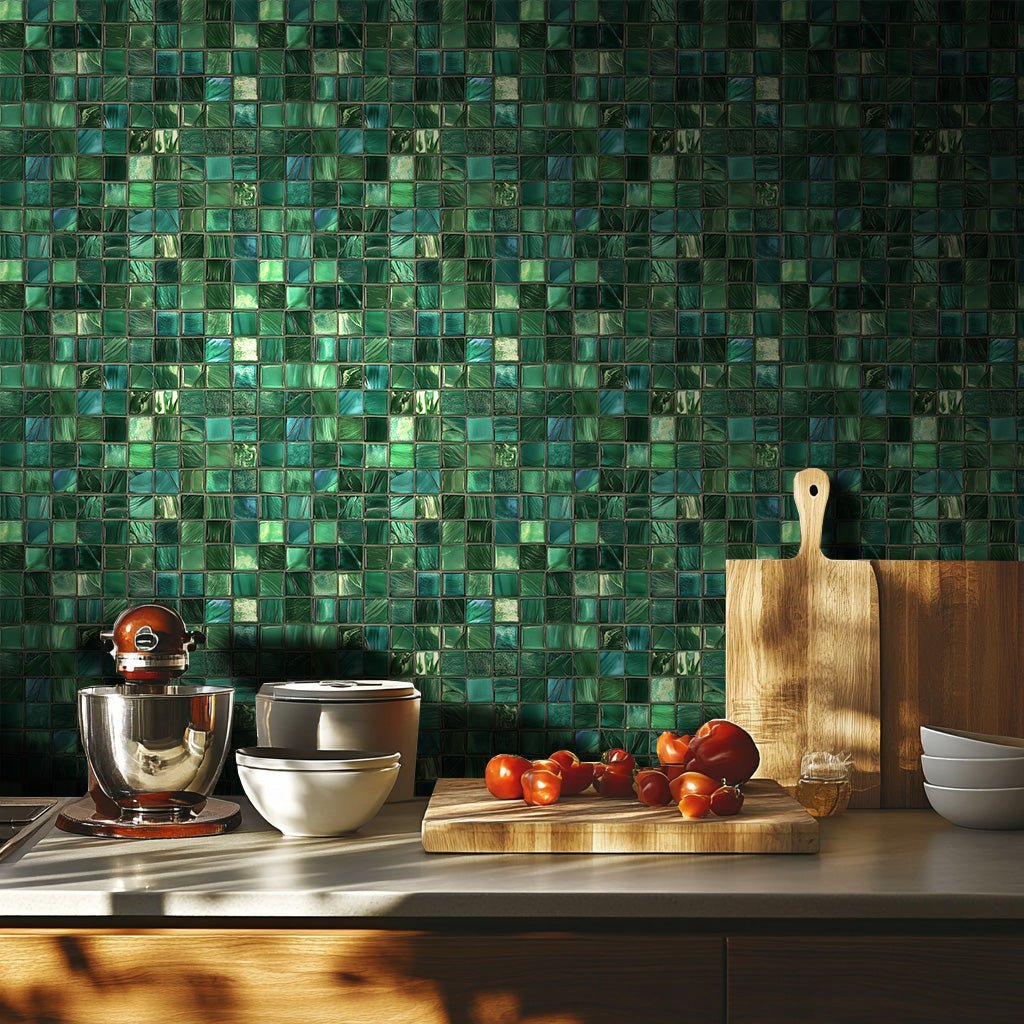 Jade Tide Wallpaper - Painted Paper