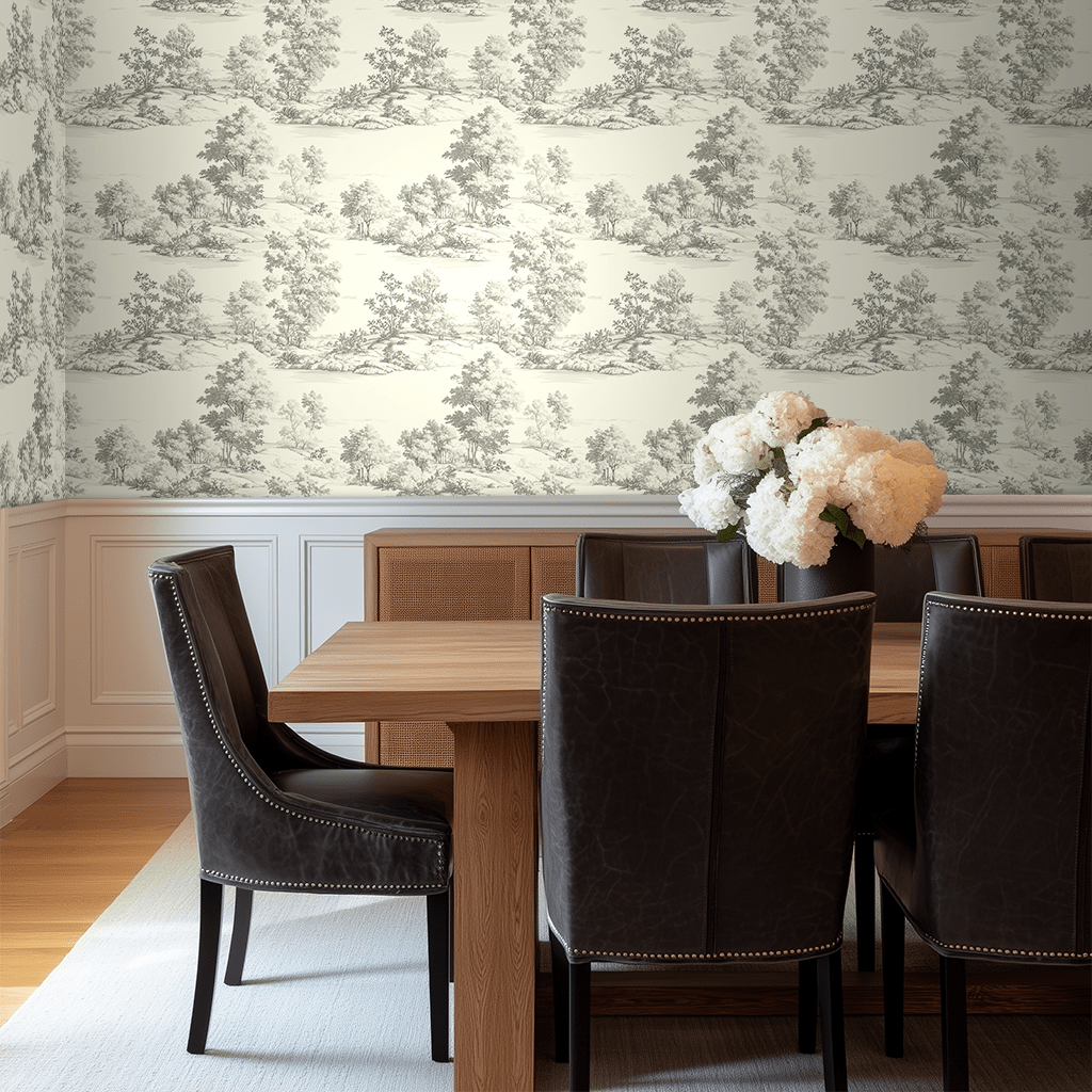 Leonie Wallpaper - Painted Paper