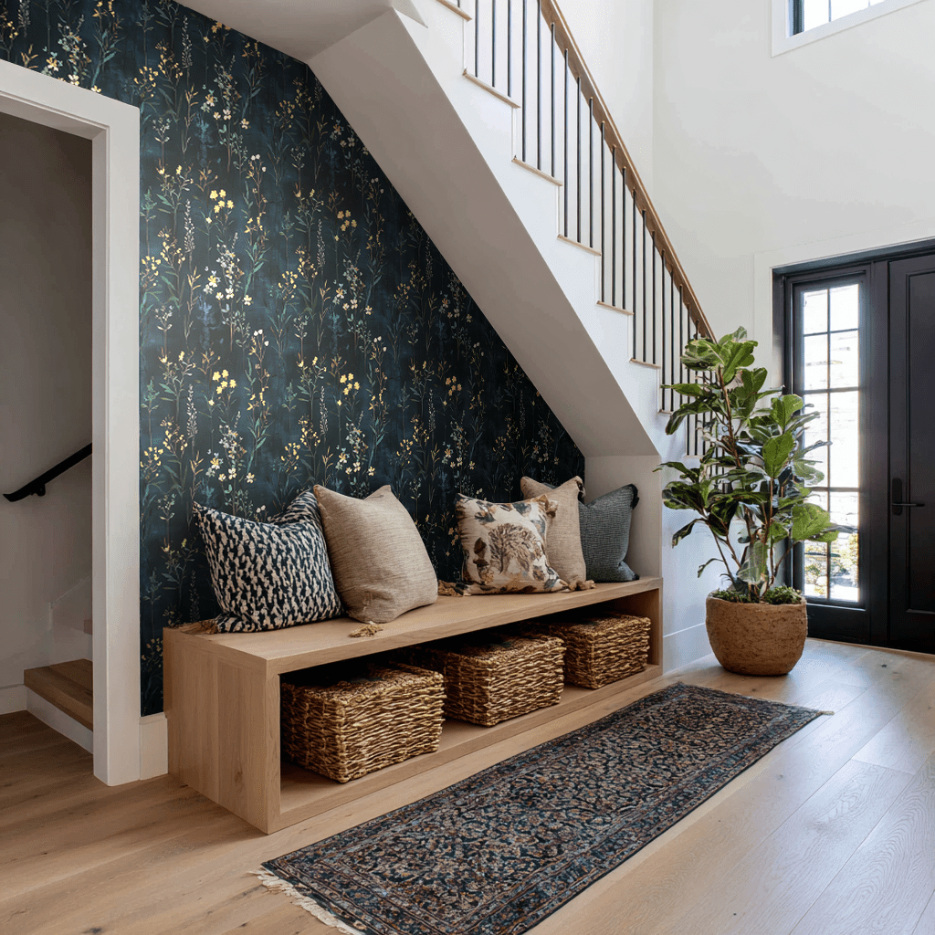 Lillia Wallpaper - Painted Paper