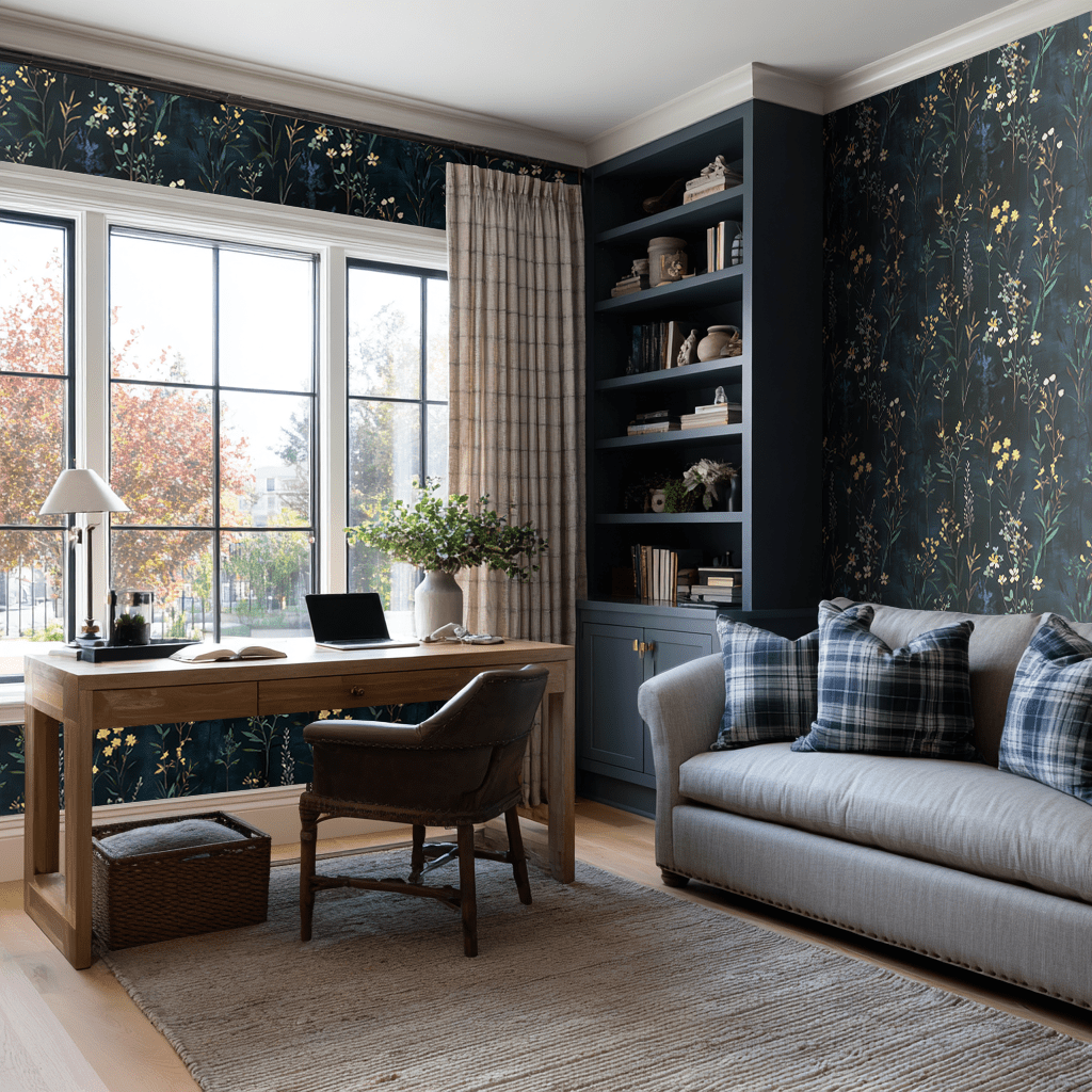 Lillia Wallpaper - Painted Paper