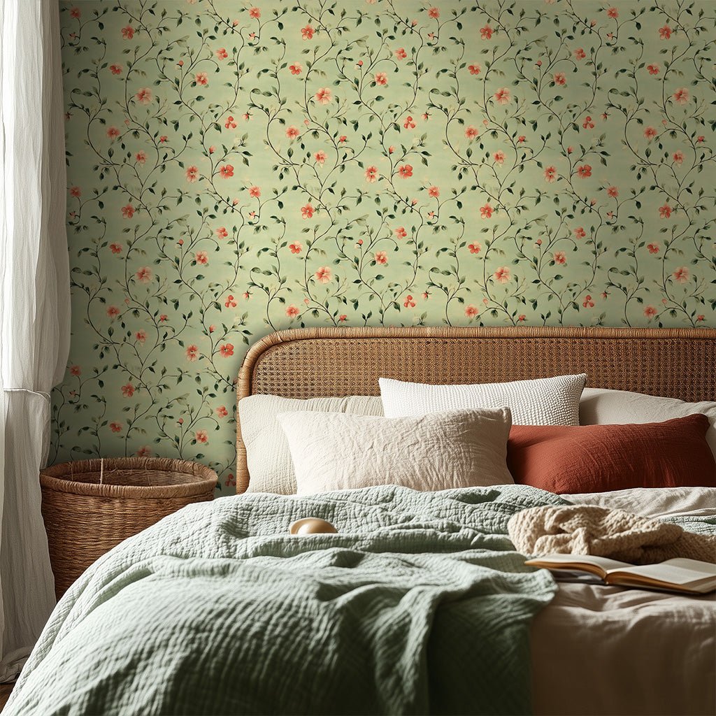 Lucinda Wallpaper - Painted Paper