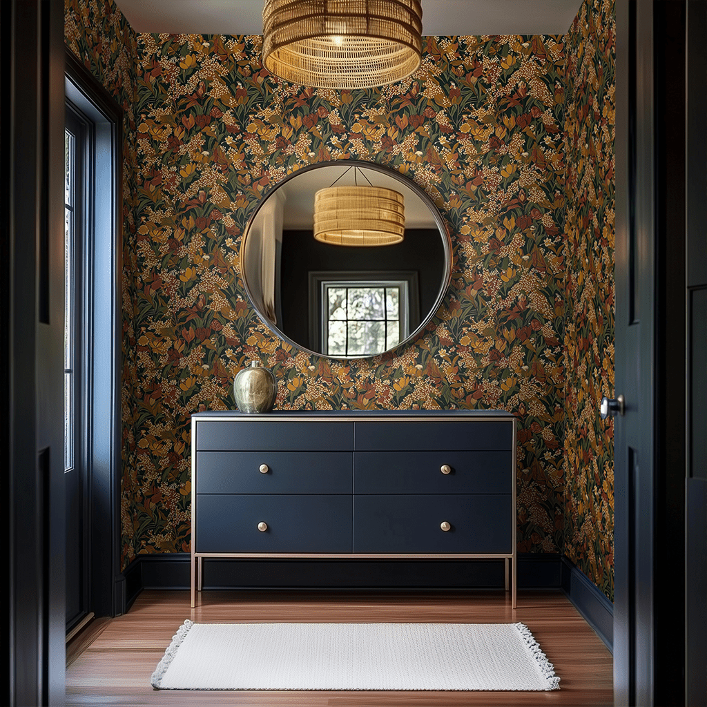 Marantha Wallpaper - Painted Paper