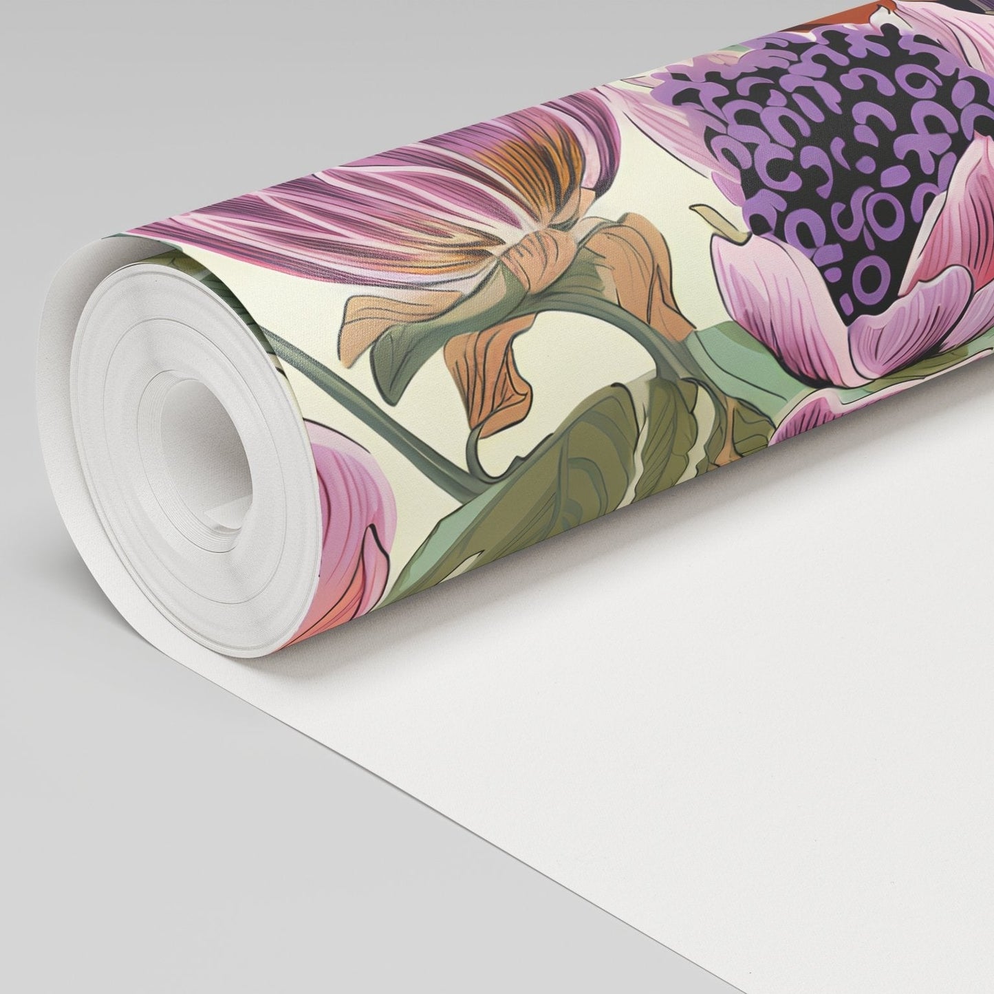 Margo Fruit Floral Wallpaper - Painted Paper