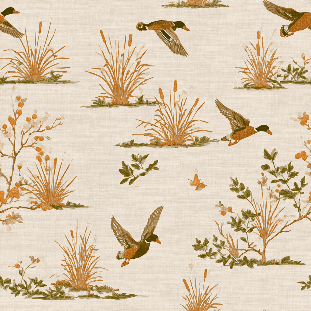 Marshland Flight - Painted Paper