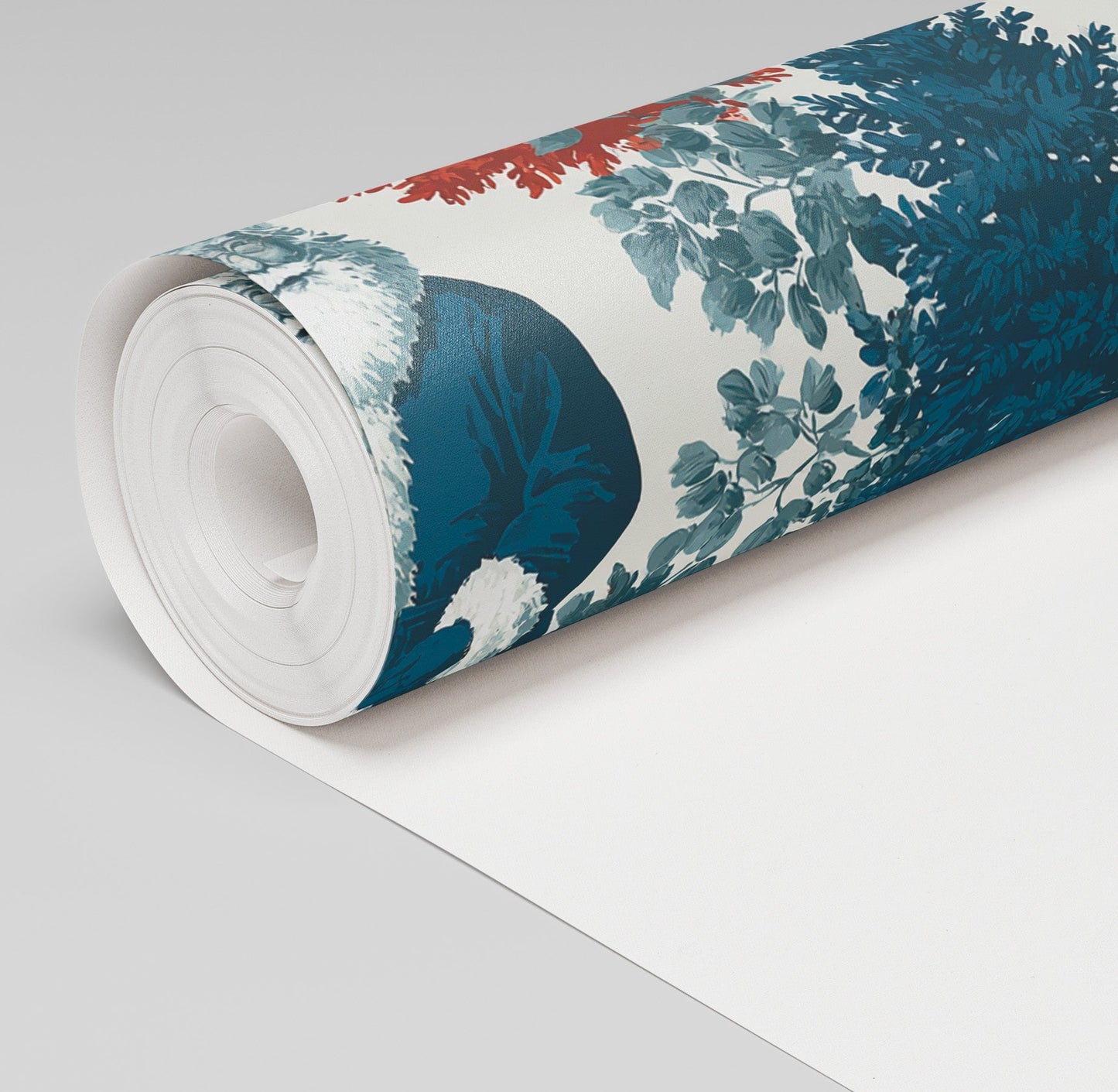Midnight St. Nick Wallpaper - Painted Paper